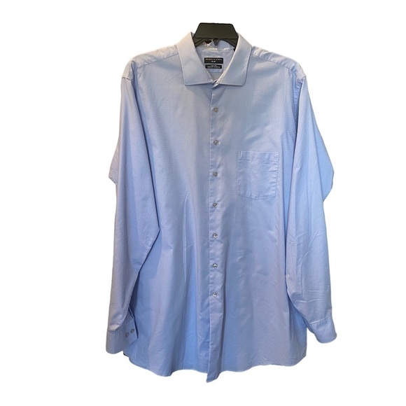 Shaquille O'Neal Men's size XLG Tall Fit Cooling Stretch button up Dress shirt - Picture 1 of 6